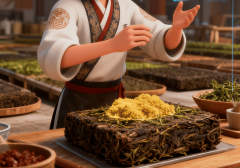 连系3D场景建模呈现面条的柔韧质